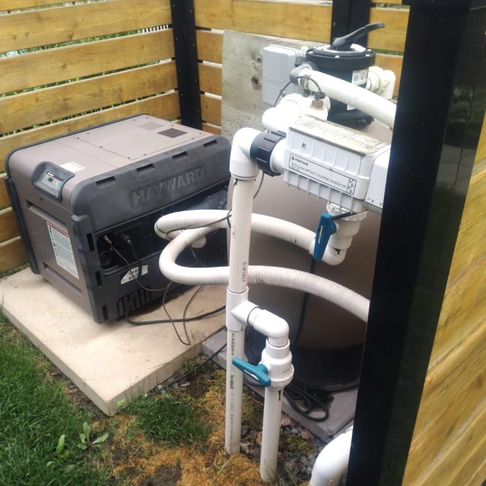 spa and pool installation Montreal